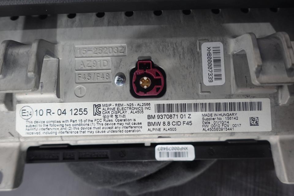 Original BMW 218 F45 F46 8,8" CID Display Bildschirm 9370871 M29 – Bild 5