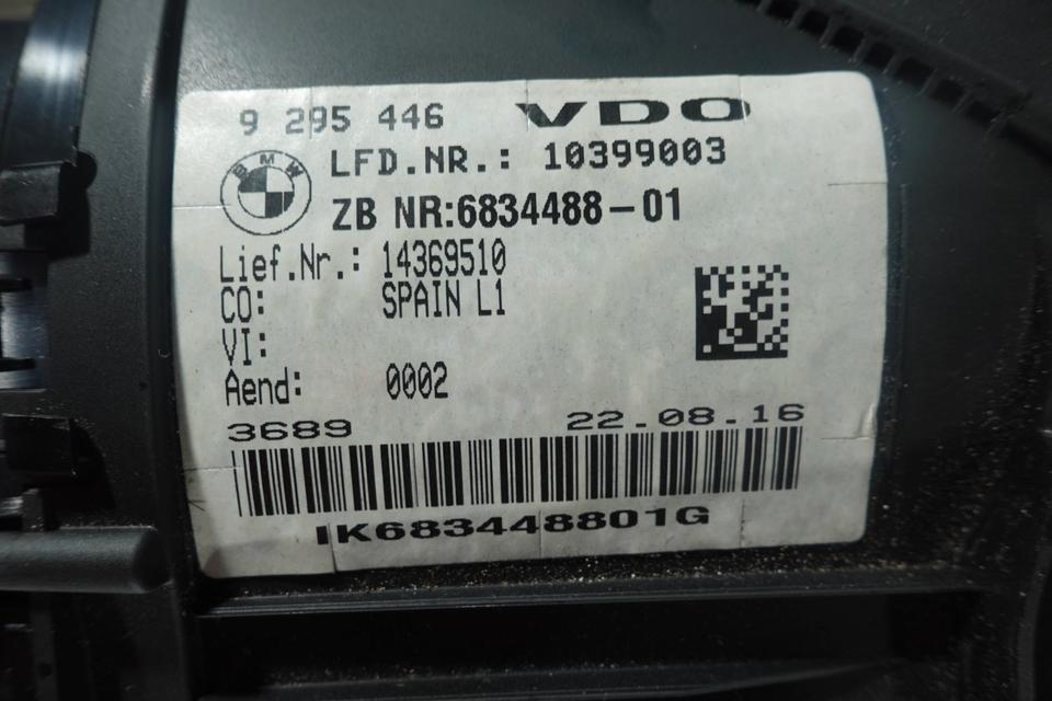 Original BMW F45 F46 Kombiinstrument Tacho 6834488 M28 – Bild 5