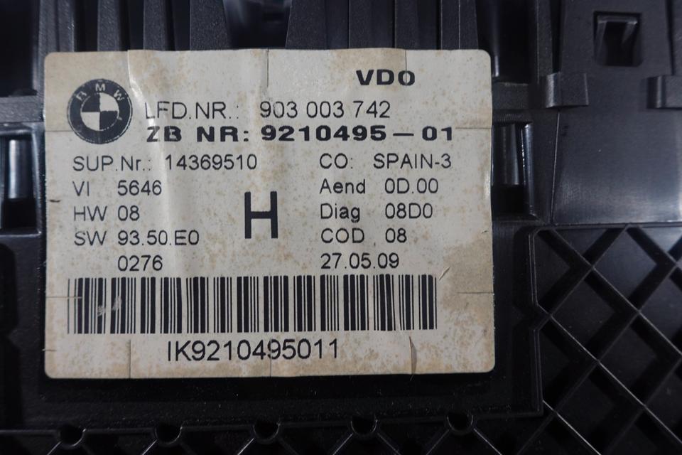 Original BMW Z4 E89 Kombiinstrument Tacho A2C53357103 M42 – Bild 6