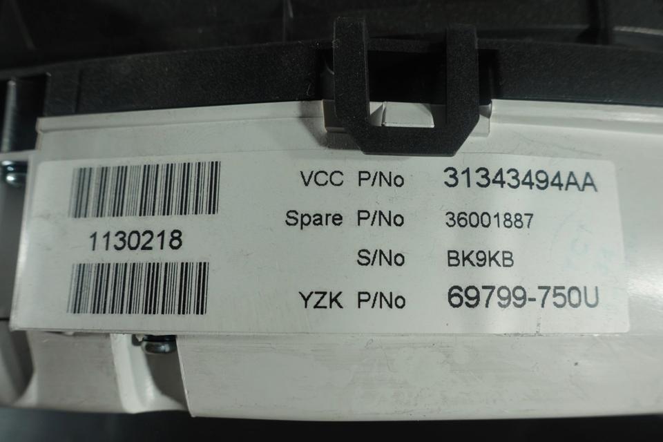 Original Volvo V60 S60 Kombiinstrument Tacho 31343494AA M33 – Bild 7