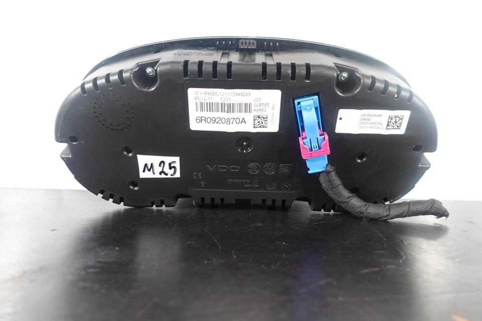 Vw Seat Skoda Kombiinstrument Tacho 6R0920870A M25 – Bild 3