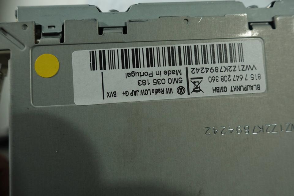 Original VW Polo 6R RCD310 Autoradio CD MP3 5M0035183 M24 – Bild 3