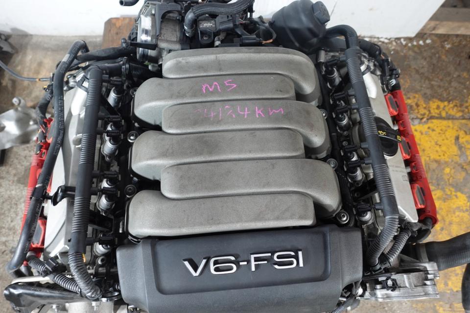 Original Audi V6 FSI Motor CHVA 3.0 Benzin Komplettmotor 95.500km – Bild 3
