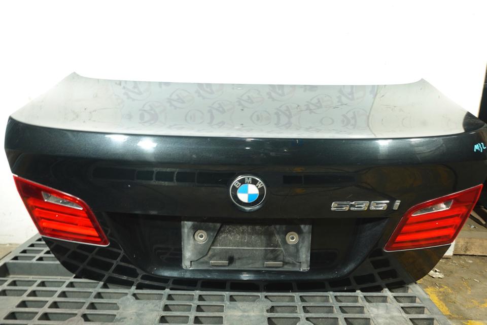 BMW 535i F10Heckklappe Kofferraumdeckel komplett Schwarz 2011 M32 – Bild 3