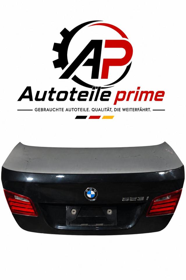 BMW 5er F10 Heckklappe Kofferraumdeckel Schwarz 475 N23 – Bild 6