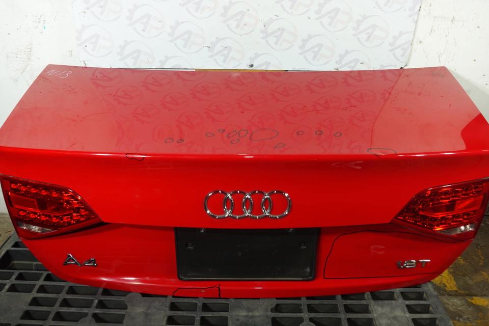 Audi A4 B8 8K Heckklappe Rot Y3J 8K5827023AE Rückleuchten N13 – Bild 2