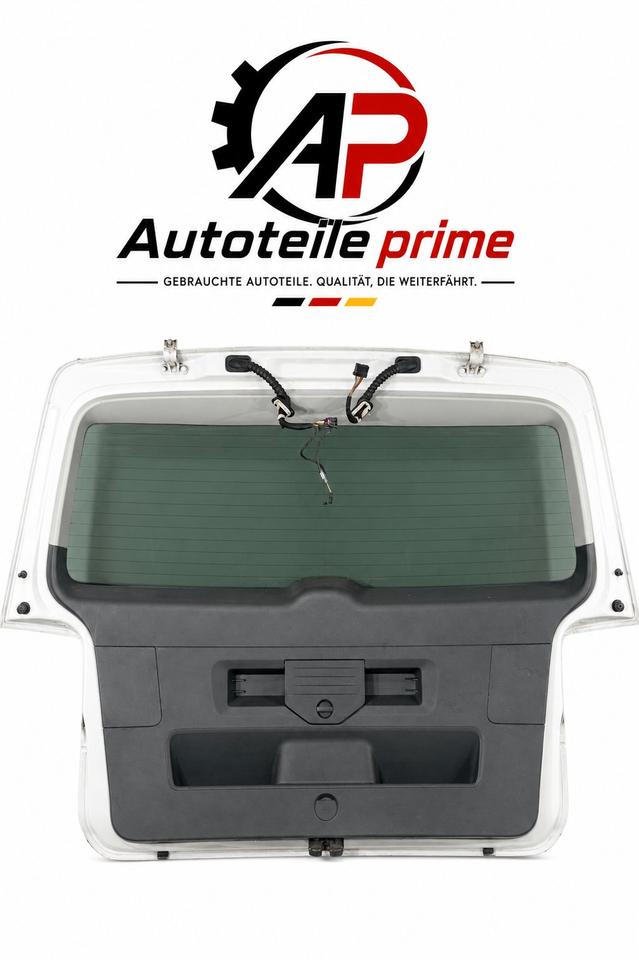 VW Touran 1T Heckklappe Weiß B9A 1T0827025Q Scheibe Leuchten M38 – Bild 2