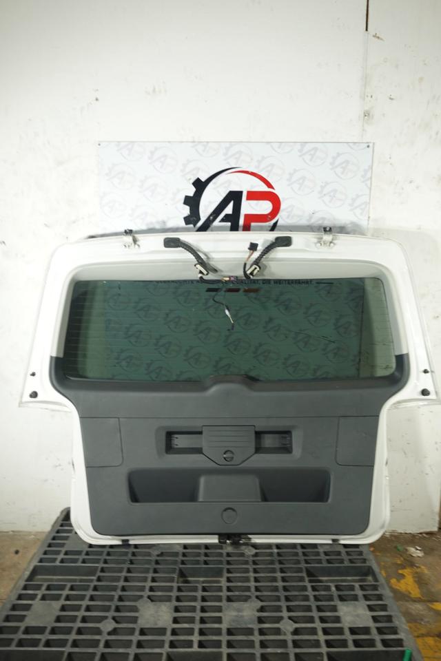 VW Touran 1T Heckklappe Weiß B9A 1T0827025Q Scheibe Leuchten M38 – Bild 4