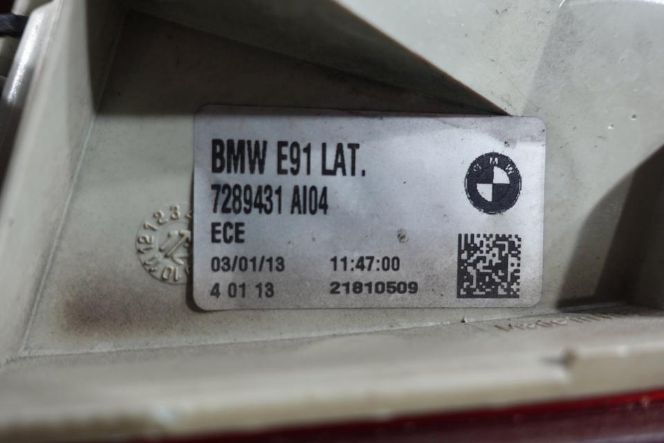 BMW 3er E91 LCI Rückleuchte links außen Original 63217289431 M18 – Bild 6