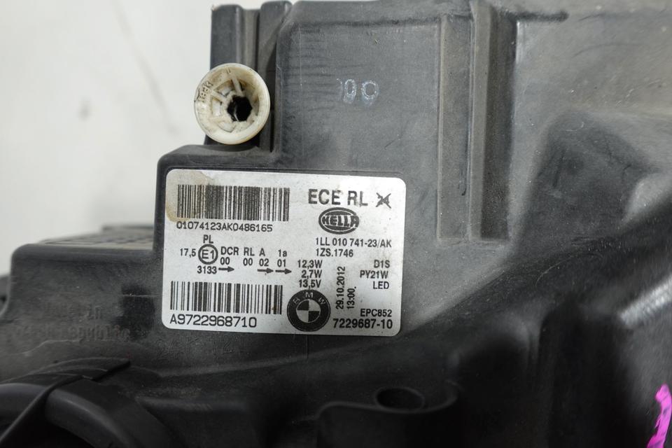 BMW 1er F20 F21 Bi-Xenon Scheinwerfer Links 2012 M01 – Bild 6