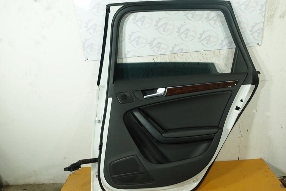 Audi A4 8K B8 Tür hinten rechts komplett Ibisweiß LY9C 2008 M23 – Bild 6