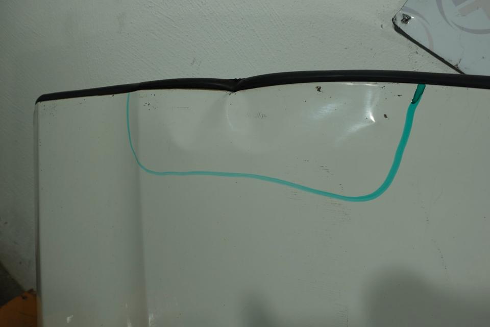 BMW 2er F45 218i Tür hinten links Weiß M27 – Bild 3