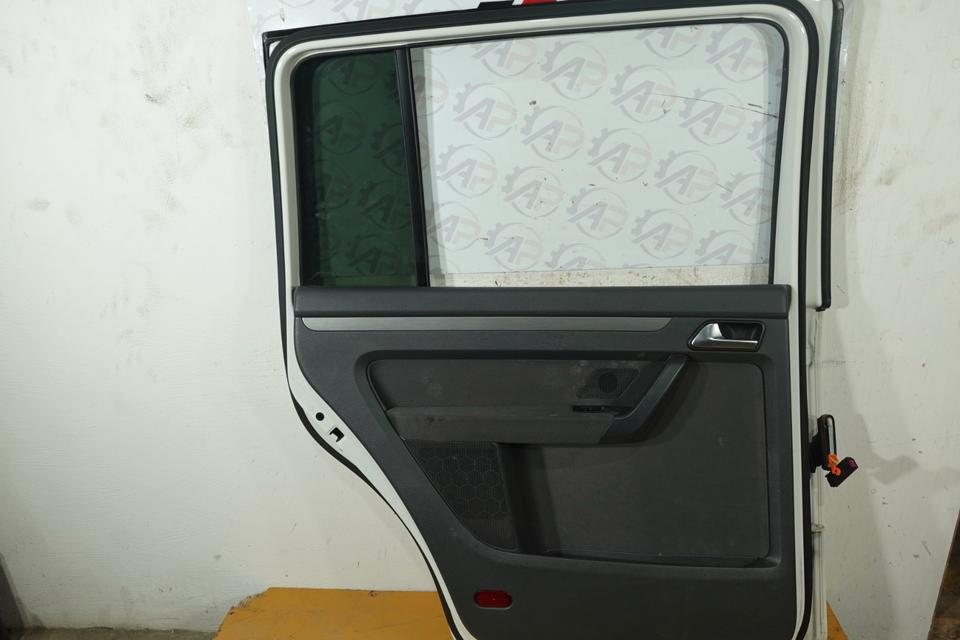 VW Touran 1T Tür hinten links Weiß Baujahr 2013 M38 – Bild 5