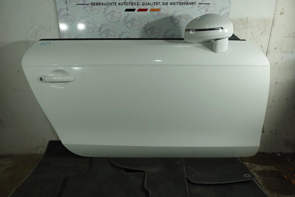Audi TT 8J Tür vorne rechts Weiß 2006 mit Außenspiegel M22 – Bild 2
