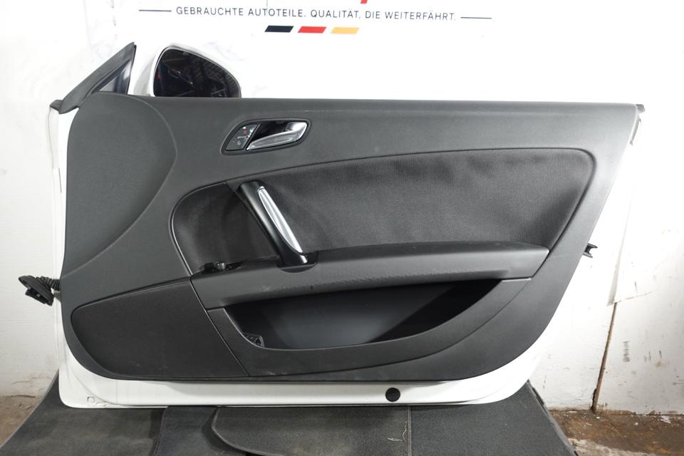 Audi TT 8J Tür vorne rechts Weiß 2006 mit Außenspiegel M22 – Bild 6