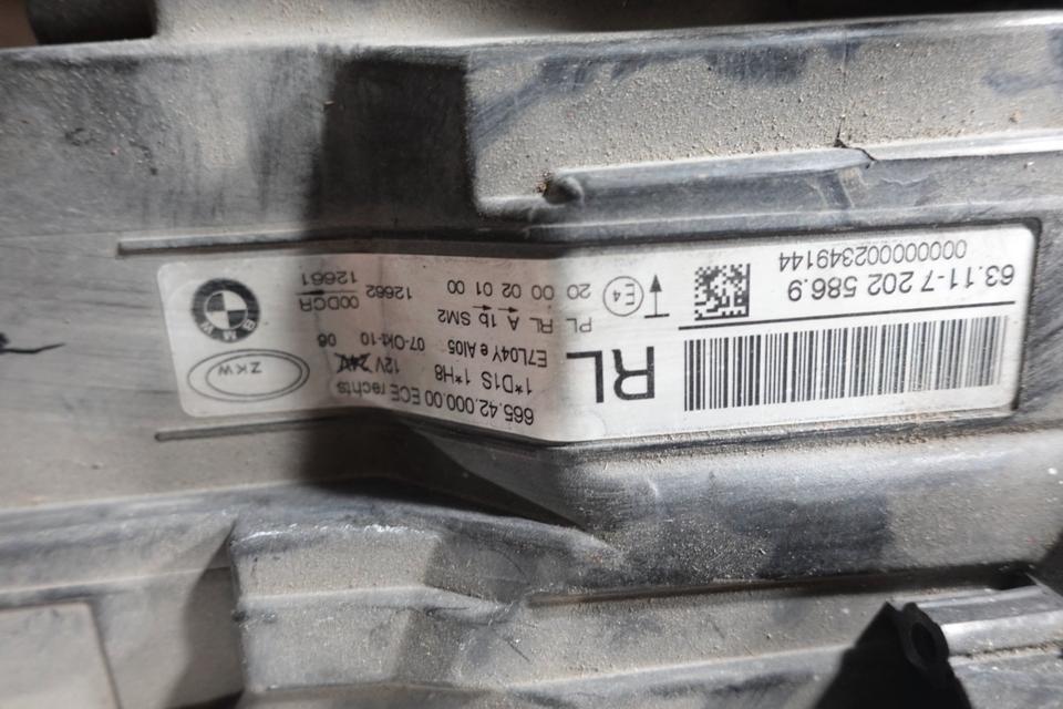 BMW E90 E91 Xenon AHL Scheinwerfer rechts 63117202586 M18 – Bild 9