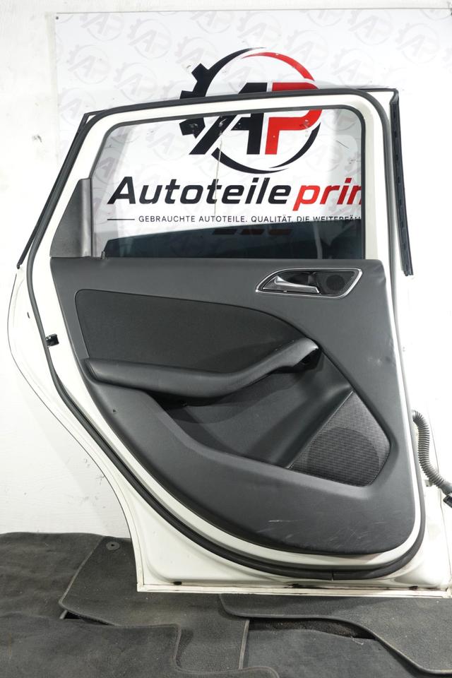 Mercedes B-Klasse W246 B180 Tür hinten links Calcitweiß 2013 M41 – Bild 7