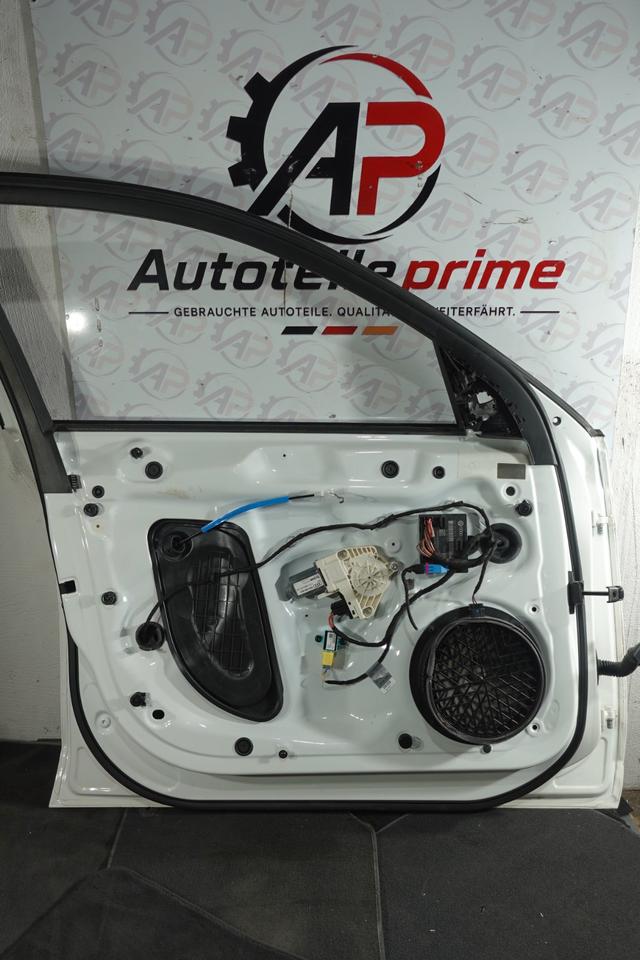 Audi A4 B8 8K Tür vorne links Fahrertür Ibisweiß LY9C 2008 M23 – Bild 5