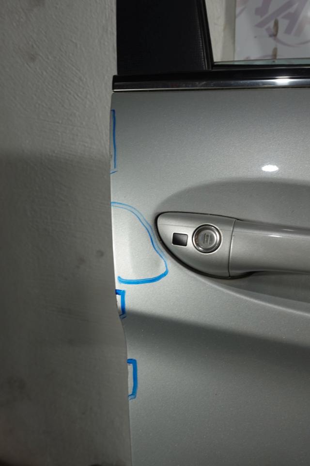 Mercedes B-Klasse W245 B170 Tür vorne rechts Polarsilber 2009 M40 – Bild 4