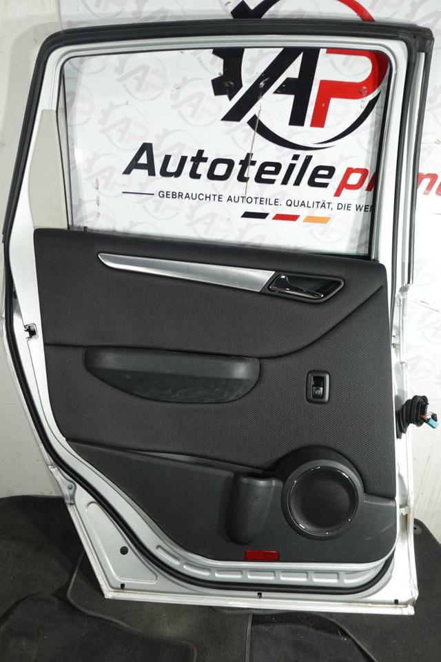 Mercedes B-Klasse W245 B170 Tür hinten links Polarsilber 2009 M40 – Bild 5