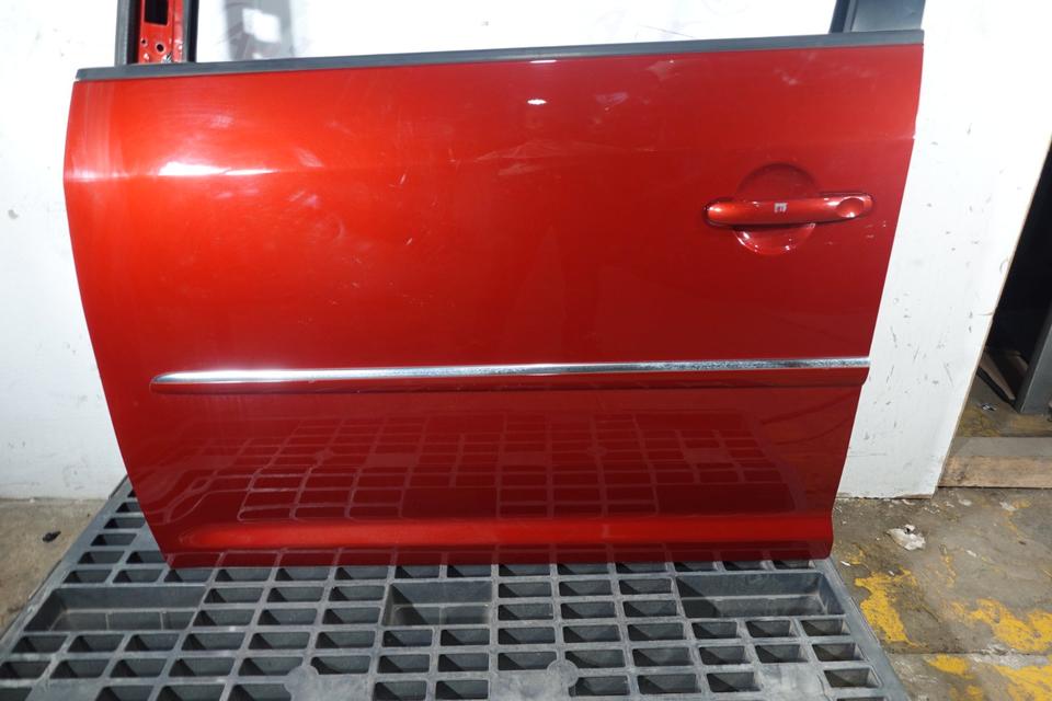 VW Touran 1T Tür vorne links Fahrertür Rot A3W 2007 M39 – Bild 2