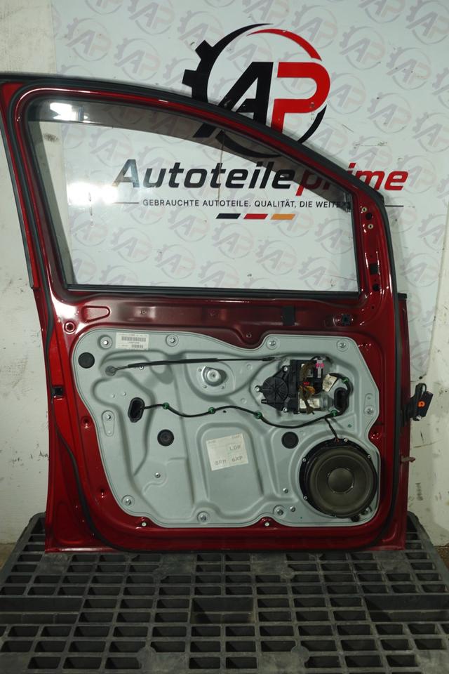 VW Touran 1T Tür vorne links Fahrertür Rot A3W 2007 M39 – Bild 4
