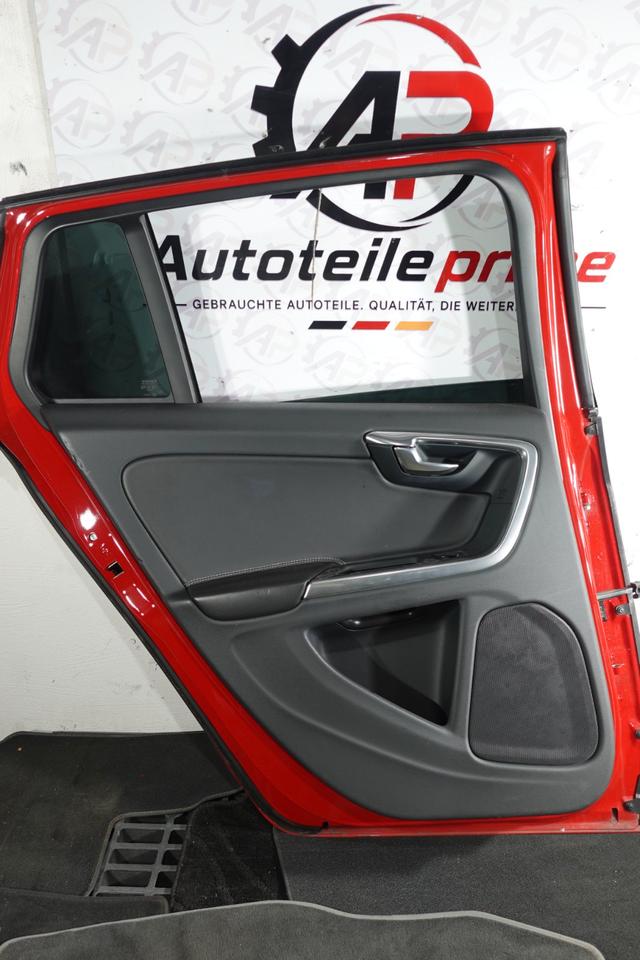 Volvo V60 Hintertür hinten links Fahrerseite Rot 2013 M33 – Bild 5