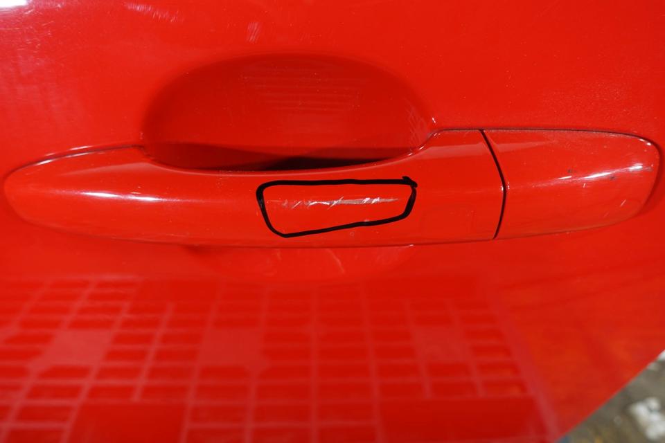 Volvo V60 Vordertür vorne links Fahrertür Rot 2013 M33 – Bild 3