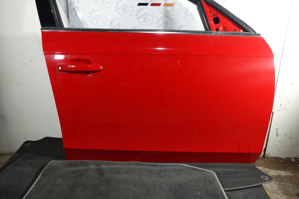 Audi A4 B8 Tür vorne rechts Beifahrertür Rot 2011 N13 – Bild 2