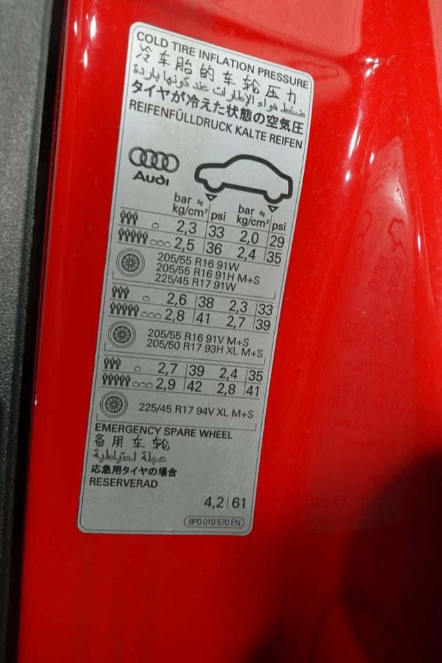 Audi A3 8P Sportback Tür vorne rechts Beifahrertür Rot 2010 N05 – Bild 8