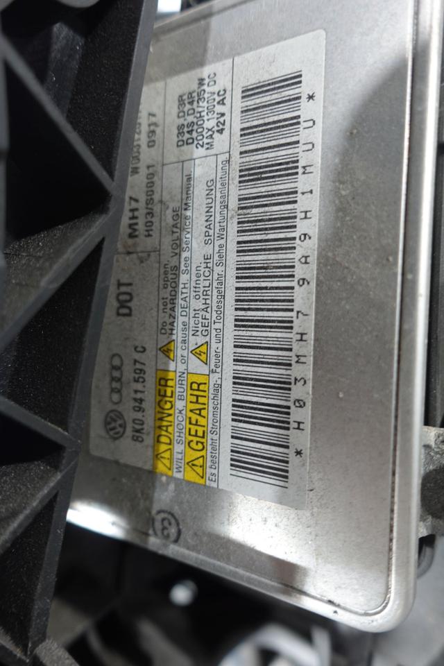 Audi A4 B8 8K Bi-Xenon Scheinwerfer rechts LED D3S 2011 M11 – Bild 7