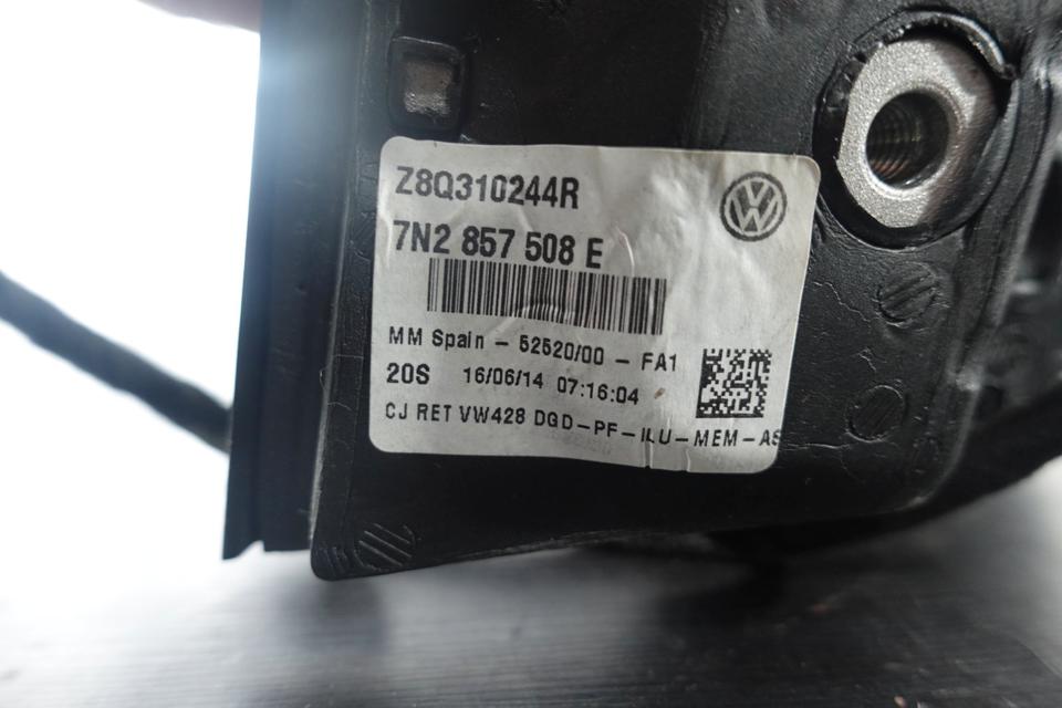 VW Sharan 7N Außenspiegel rechts elektrisch klappbar 2011 N19 – Bild 6
