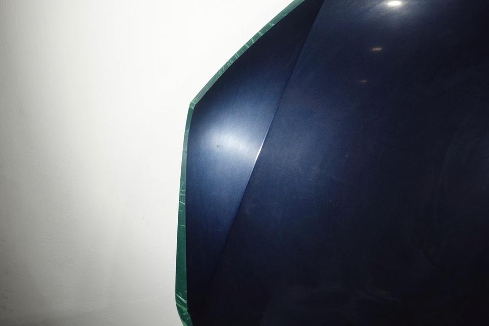 VW Sharan 7N Motorhaube Frontklappe Blau 2012 N01 – Bild 4