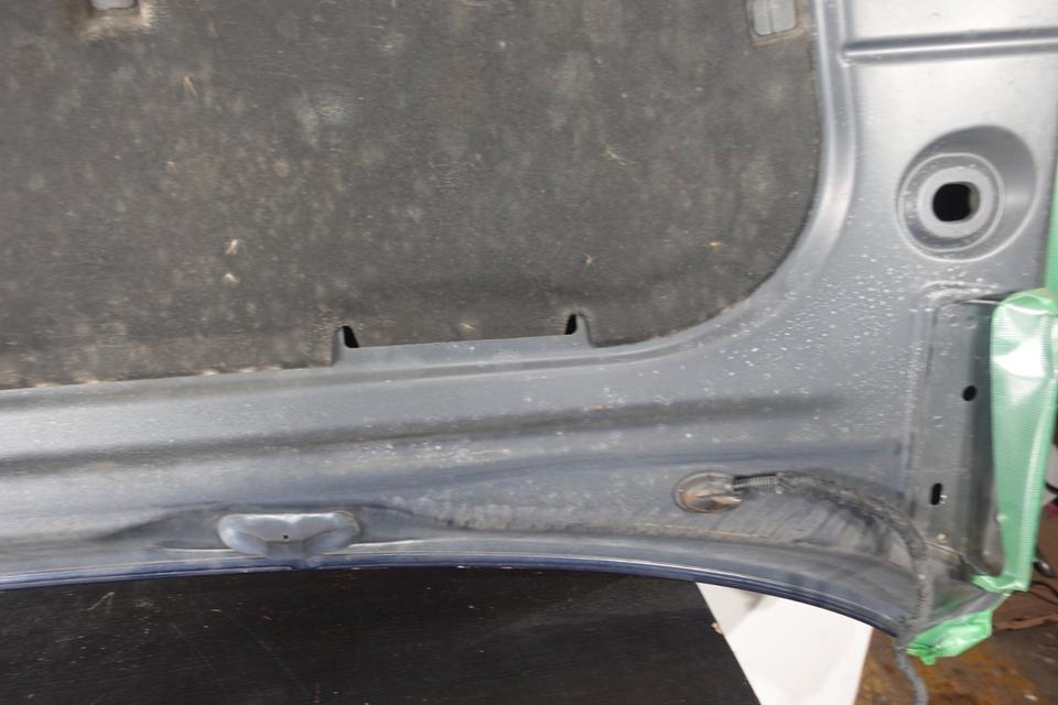 VW Sharan 7N Motorhaube Frontklappe Blau 2012 N01 – Bild 8