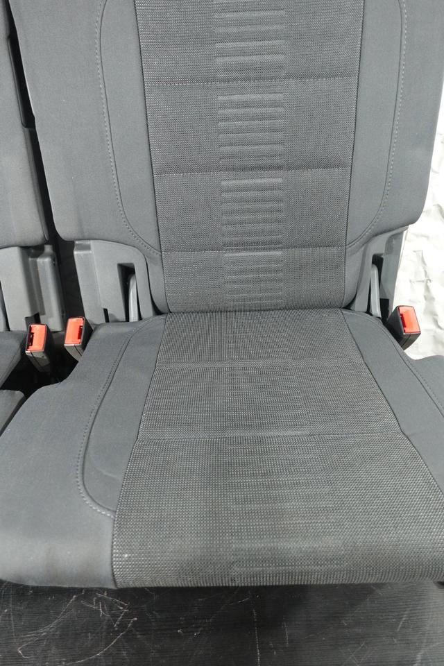 Touran 1T Rücksitze 2x Einzelsitz Stoff Schwarz 1T0885021P1T0 M38 – Bild 4
