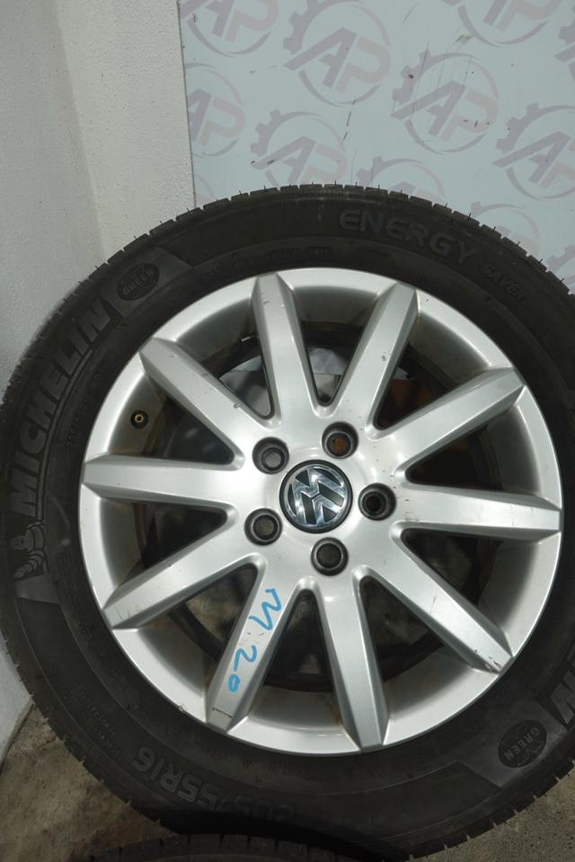 VW Original Alufelgen 16 Zoll 205/55 R16 Michelin 4 Stück M20 – Bild 5