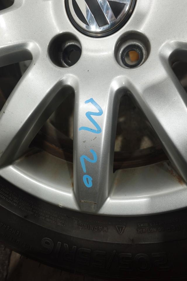 VW Original Alufelgen 16 Zoll 205/55 R16 Michelin 4 Stück M20 – Bild 9