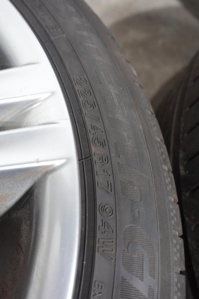 BMW 3er E46 M Doppelspeiche 68 Alufelgen 17 Zoll Radsatz 225/45 R – Bild 9