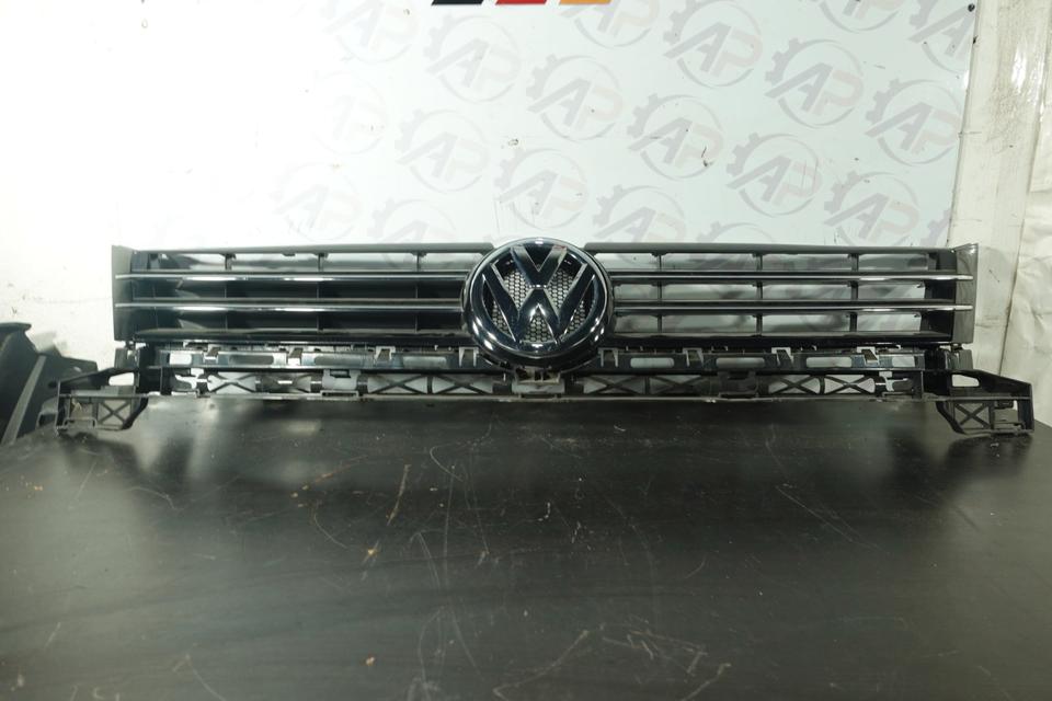 VW Touran 1T Kühlergrill Frontgrill Chrom Original 2012 M04 – Bild 2