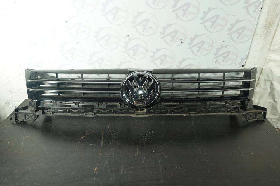 VW Touran 1T Kühlergrill Frontgrill Chrom 2013 Original N17 – Bild 2