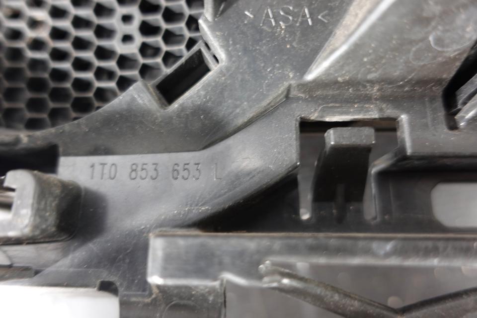 VW Touran 1T Kühlergrill Frontgrill Chrom 2013 Original N17 – Bild 6