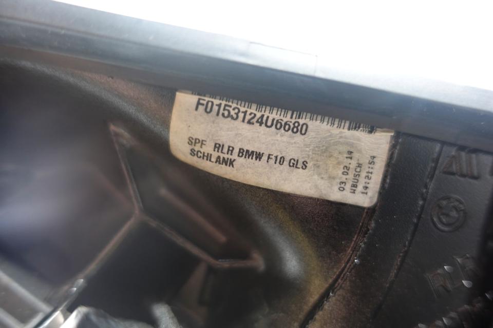 BMW 5er F10 LCI 528i Außenspiegel rechts beheizt Silber 2014 N12 – Bild 6