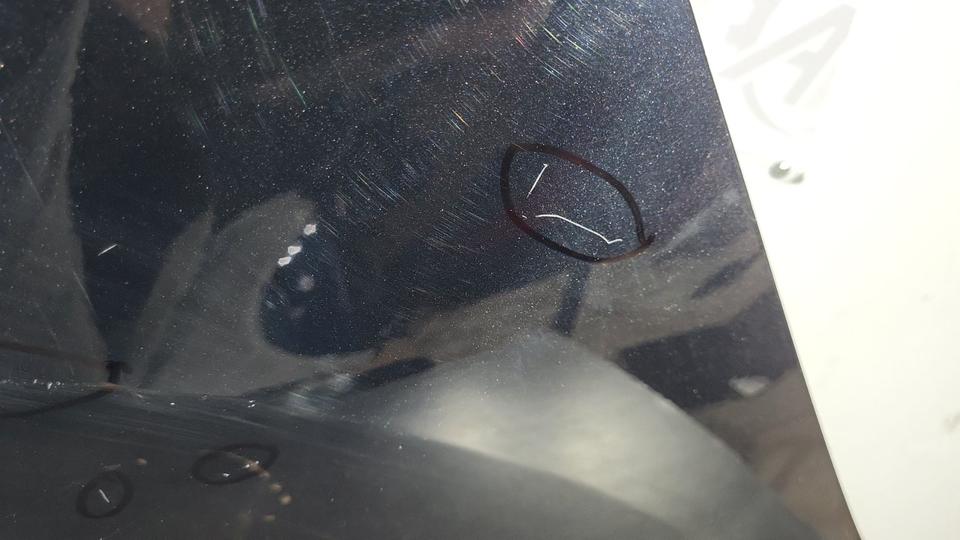 VW Golf 7 Kotflügel vorne links Schwarz Metallic 2012–2017 N04 – Bild 4