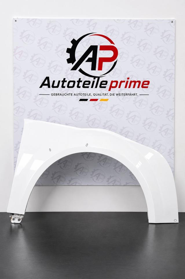 Audi TT 8J Kotflügel vorne links Weiß Lack Y9C Baujahr 2006 N14 – Bild 8