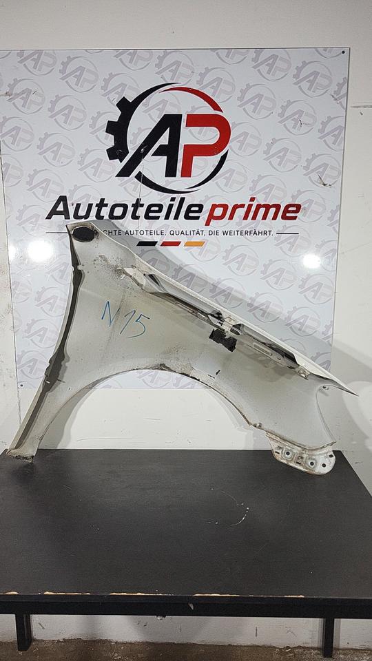 VW Golf 6 Variant Kotflügel vorne links Weiß 2009–2013 N15 – Bild 6