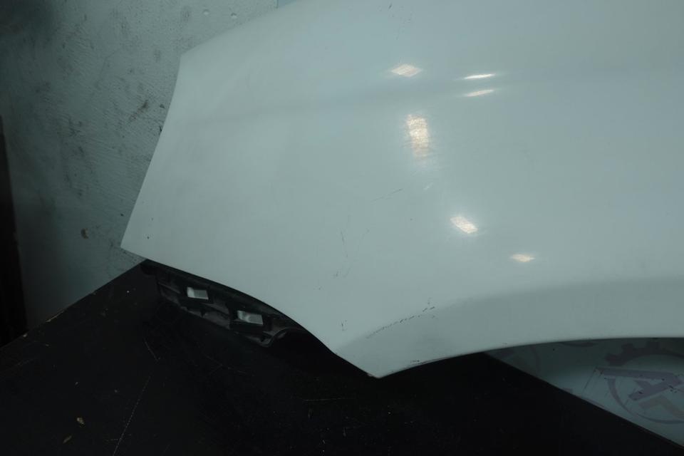 VW Golf 5 Variant Kotflügel vorne links Weiß 2007–2009 N03 – Bild 4