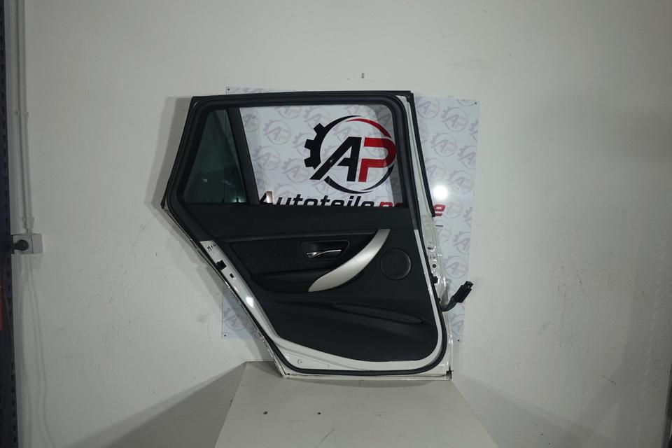 3er F31 Touring 2013 Tür hinten links Fahrerseite Alpinweiß M14 – Bild 2