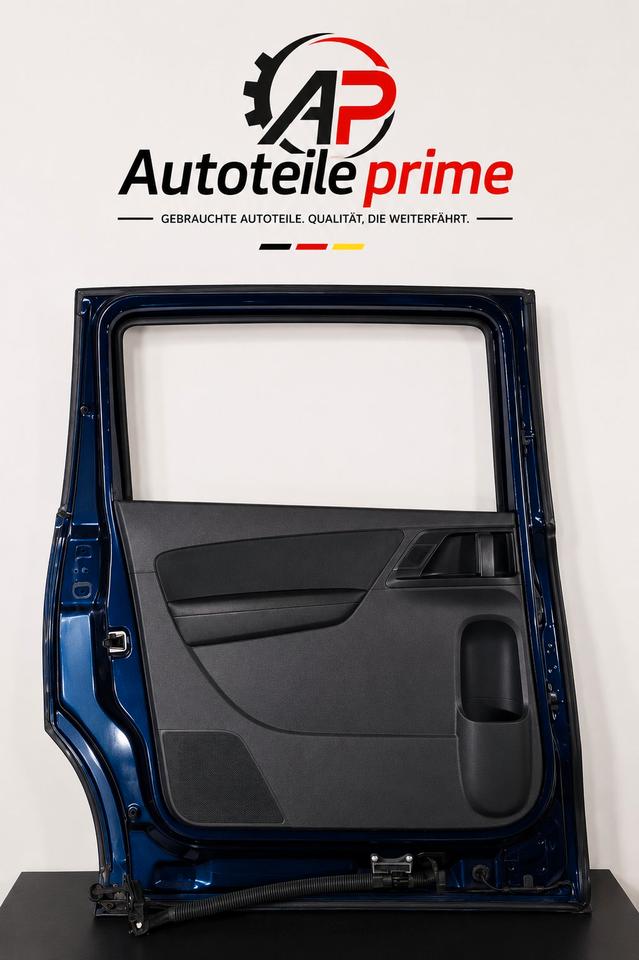 Sharan 7N Schiebetür Links Night Blue Metallic Z2/H5X N01 – Bild 2