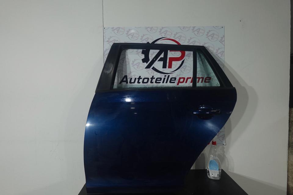 VW Golf 6 MK6 Tür hinten links komplett Blau nachlackiert N02 – Bild 4