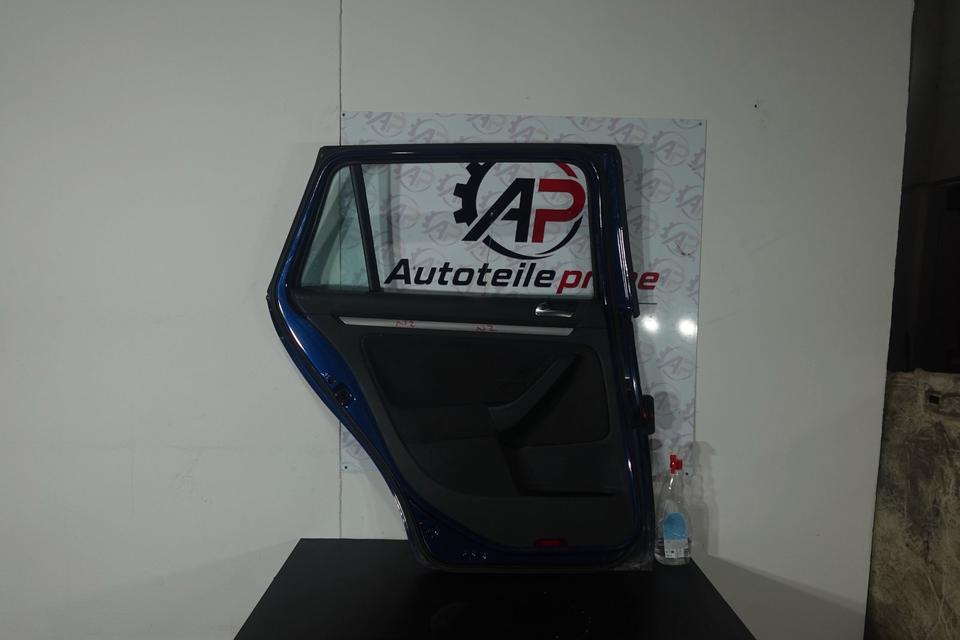 VW Golf 6 MK6 Tür hinten links komplett Blau nachlackiert N02 – Bild 5